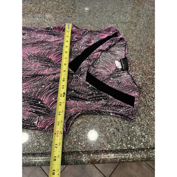 Vintage y2k Babydoll Top‎ Small Red Black Floral Cottagecore embed  Speechless - Picture 6 of 10